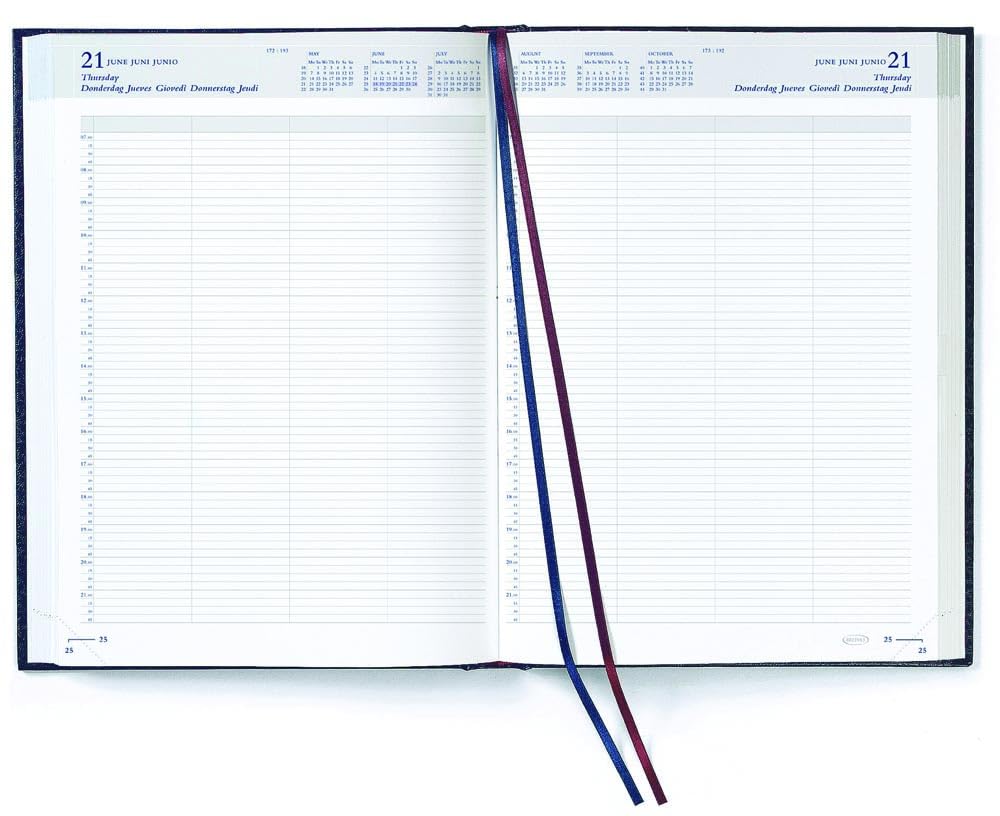 BREPOLS Agenda giornaliera BREMAX 2 civile 2024 210 x 290 mm 1J / 2P