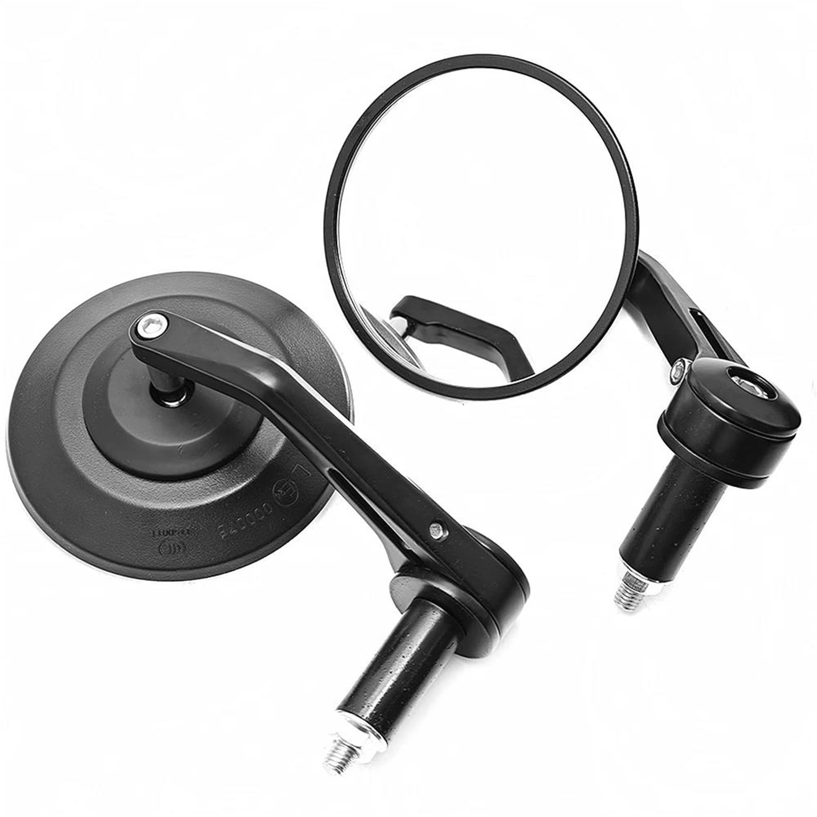 Espejos retrovisores redondos para manillar de motocicleta Yamaha MT07 MT09 XSR700