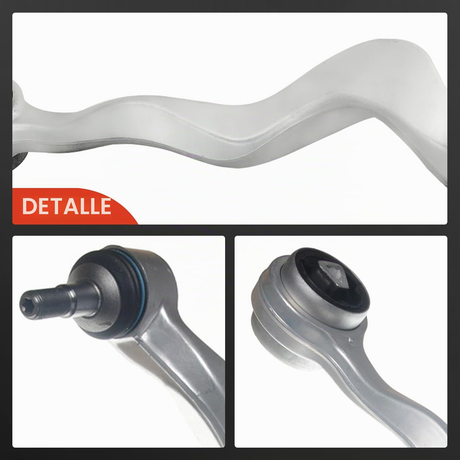 Frankberg 6x Brazo transversal Brazo de eje Compatible con Serie 5 Touring E61 Serie 5 E60 Replace# 3130678154