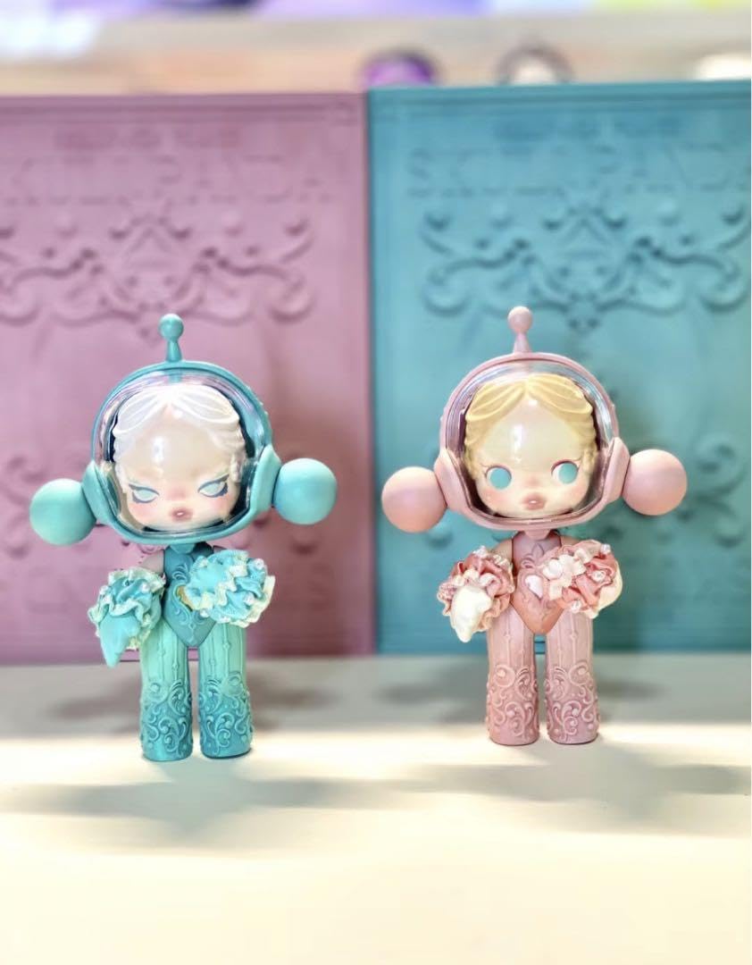 Amazon.co.jp: POPMART skullpanda 巻草 舒花2点セット 9C9MQMON 