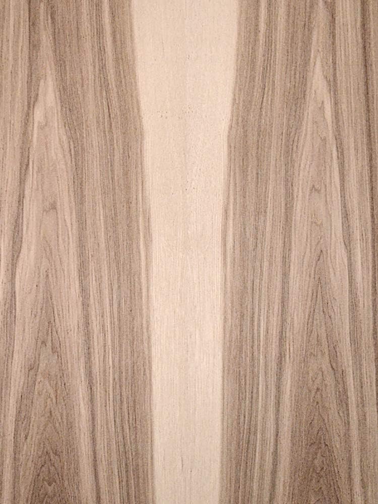 Pecan/Hickory Veneer Plain Sliced Wood on Wood Backer 4' X 8' (48" x 96")