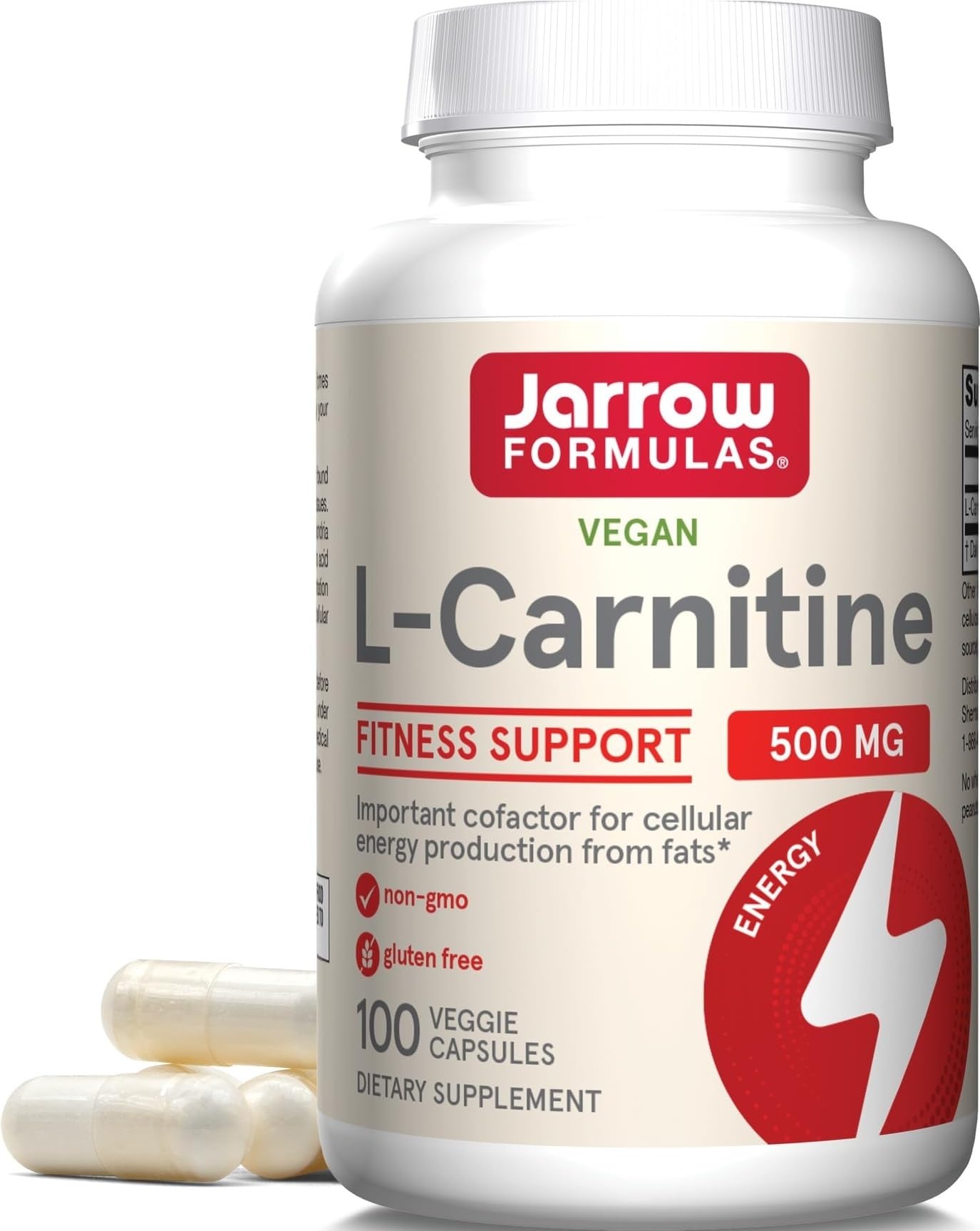 Jarrow L-Carnitine 500 mg