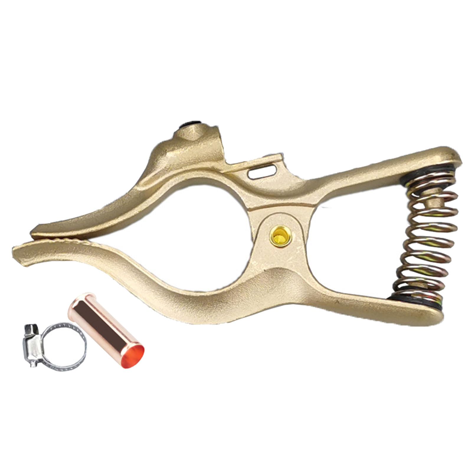 Pxzh Peach Pliers Multipurpose Copper Welding Ground Clamp Earth Clamp 300A 500A Suitable For Industrial And Diyer Applications Earth
