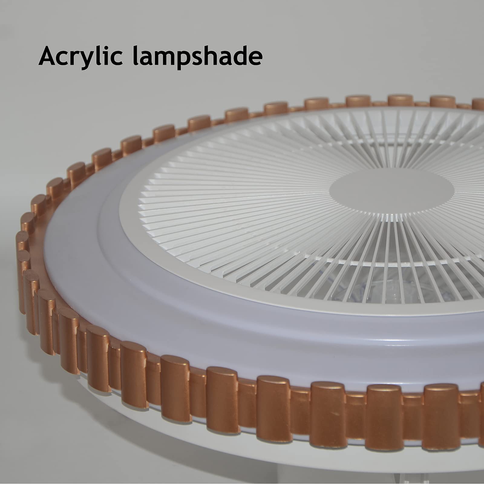 VOMI Ventilatore Da Soffitto RGB Con Illuminazione Ventilatore Musicale Dimmerabile Lampada Da Soffitto Con Altoparlante Bluetooth Ventilatore A LED Silenzioso Lampada Da Soffitto Telecomando Cambia