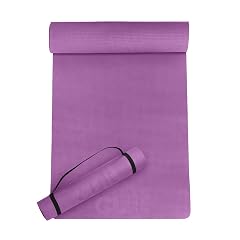 Cult Yoga Mat EVA 5mm with Carry Strap – Non-Slip, Lightweight & Cushioned Exercise Mat – Sweat-Resistant, Durable & Eco-Friendly for Yoga, Pilates, Stretching, Meditation & Home Gym – Purple