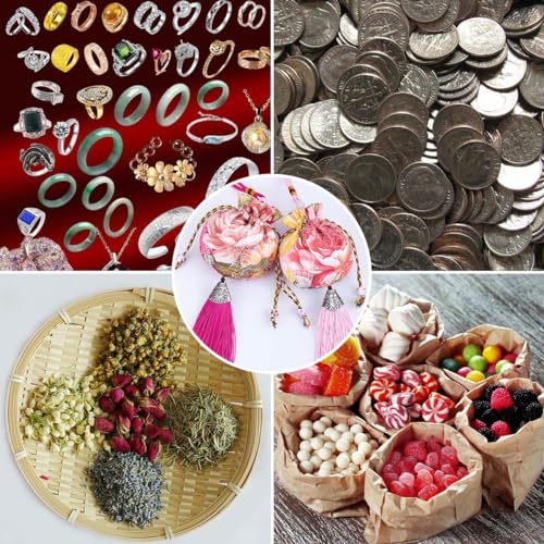 Set de 20 Bolsitas Chinas de Seda con Cordón miniatura 6