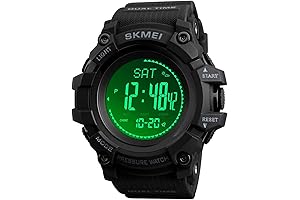 Mens Altimeter Watch With Pedometer and Barometer