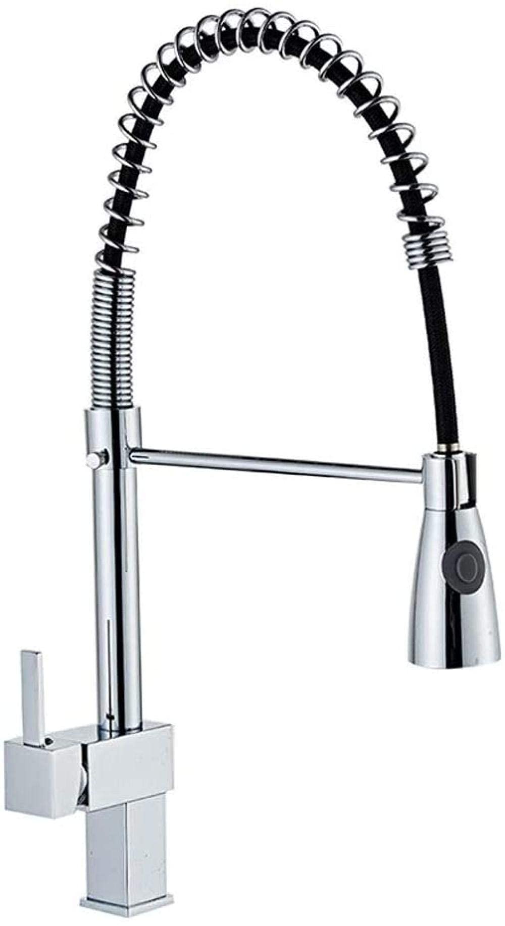 Robinet de cuisine tout en cuivre eau chaud et froid pour entretien facile