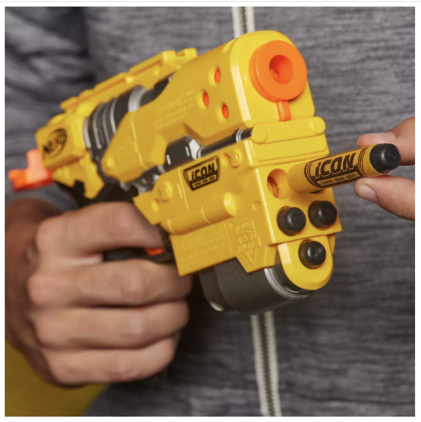 NERF Exclusive Edition ICON Series Element EX 6 Blaster : Amazon