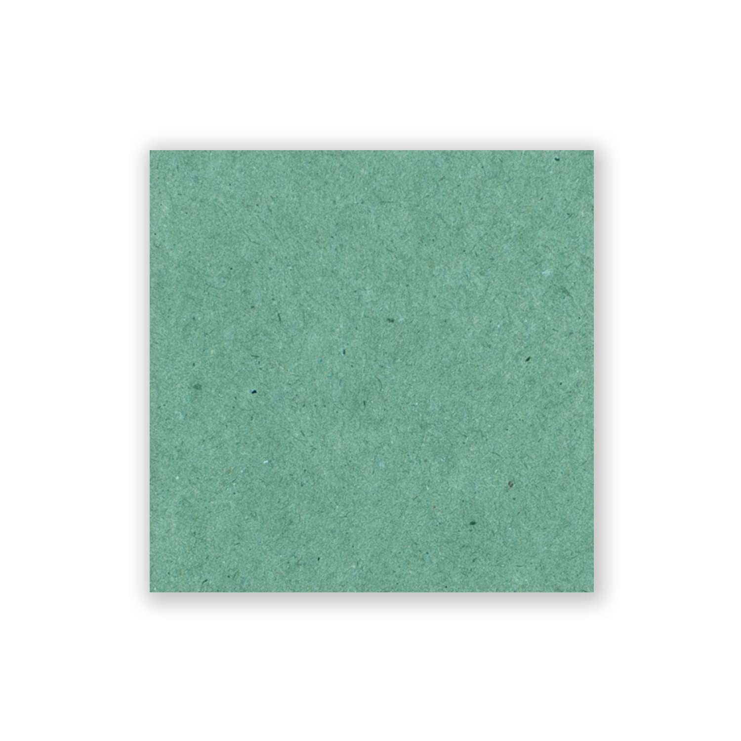 250 biglietti singoli, formato quadrato, 15 x 15 cm, 240 g/m², cartoncini vuoti per bricolage, colore: verde eucalipto (carta kraft)