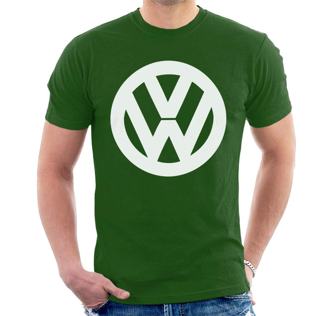 Volkswagen Classic White VW Logo Men's T-Shirt