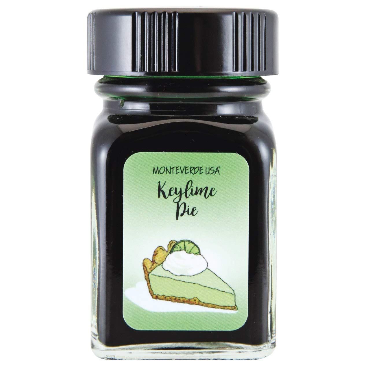 Monteverde USA 1919907 Mini Bottle Ink, 1.1 fl oz (30 ml) Key Lime Pie (Lime Green), Green