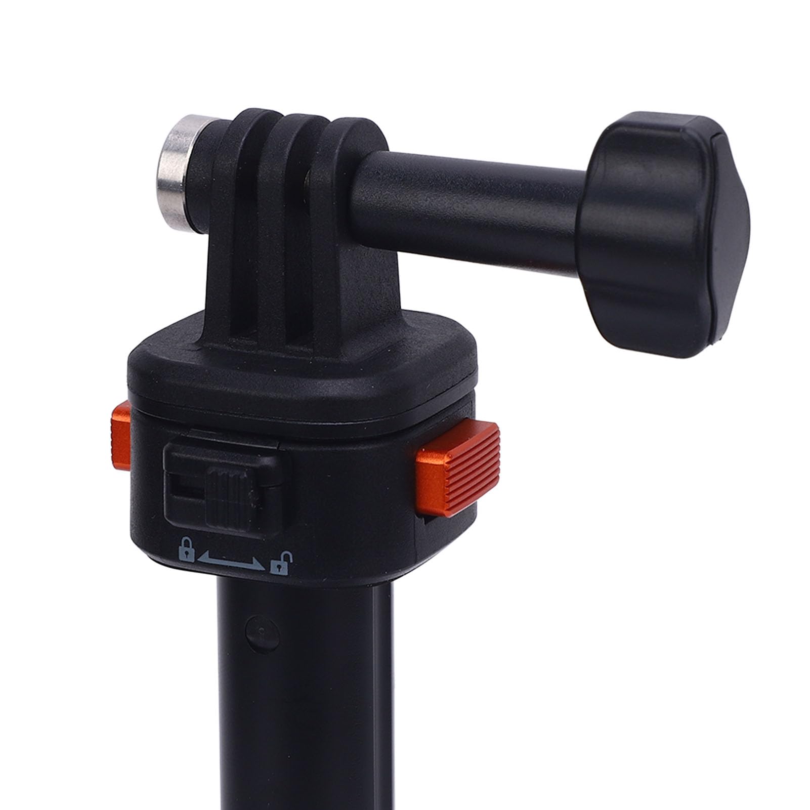 Cuifati Treppiede Estensibile Robusto Supporto Magnetico, Treppiede per Selfie in Lega di Alluminio con Doppia Serratura, Regolabile in Altezza, con Chiave di Apertura Rapida, per Smartphone Action