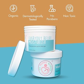 Everyday Relief Moisturizer |Baby Moisturizer | Baby Eczema Cream |For Rashes, Hyperpigmentation, Dryness |Sensitive Skin |With Cocoa Butter | Soft & Gentle |Baby Care Products | 8oz