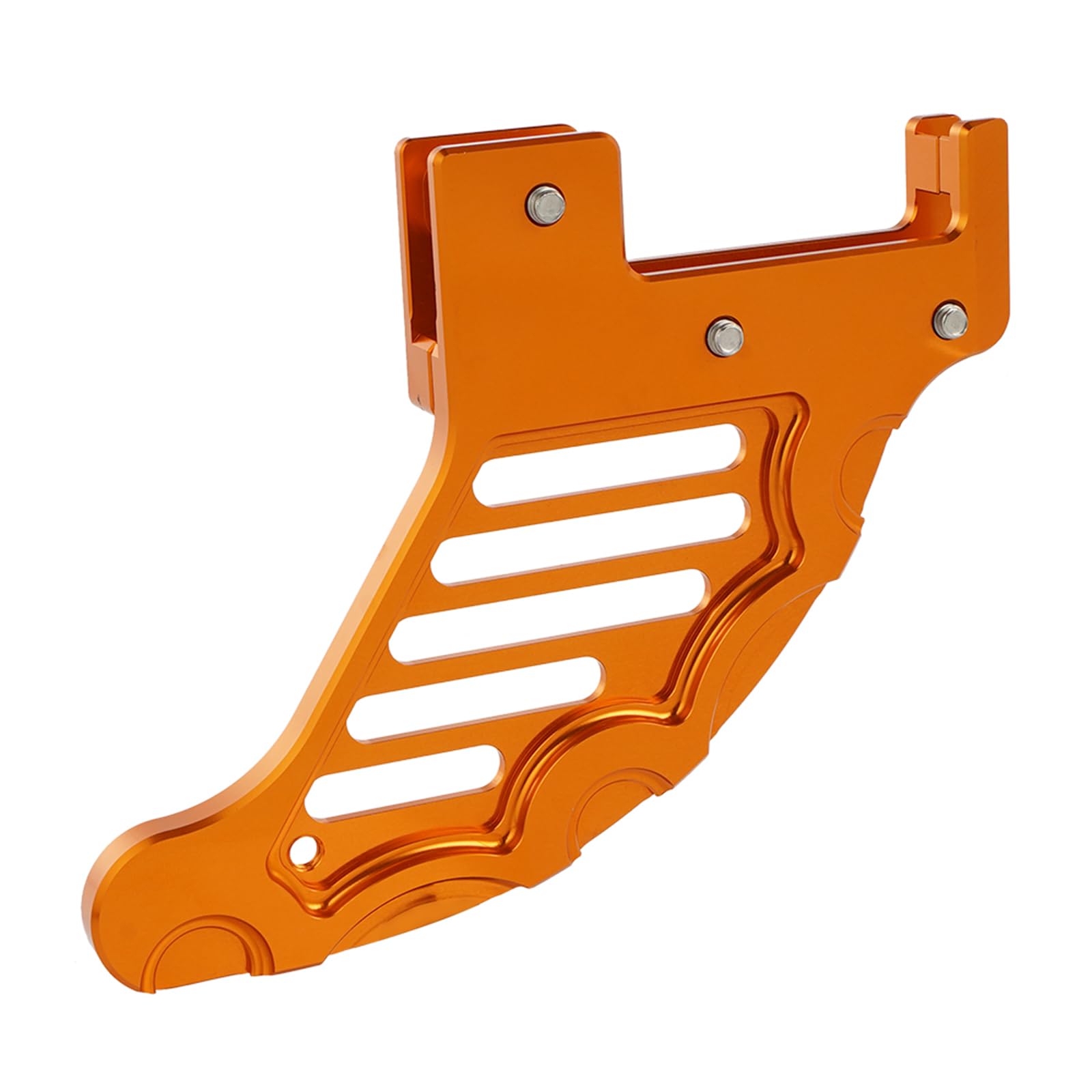 NICECNC Arancione Protezione della disco del freno posteriore Compatible with EXC XC XCW XCF XCFW EXCF SX SXF 125 200 250 300 350 400 450 500 505 530 2004-2022,See Fitment