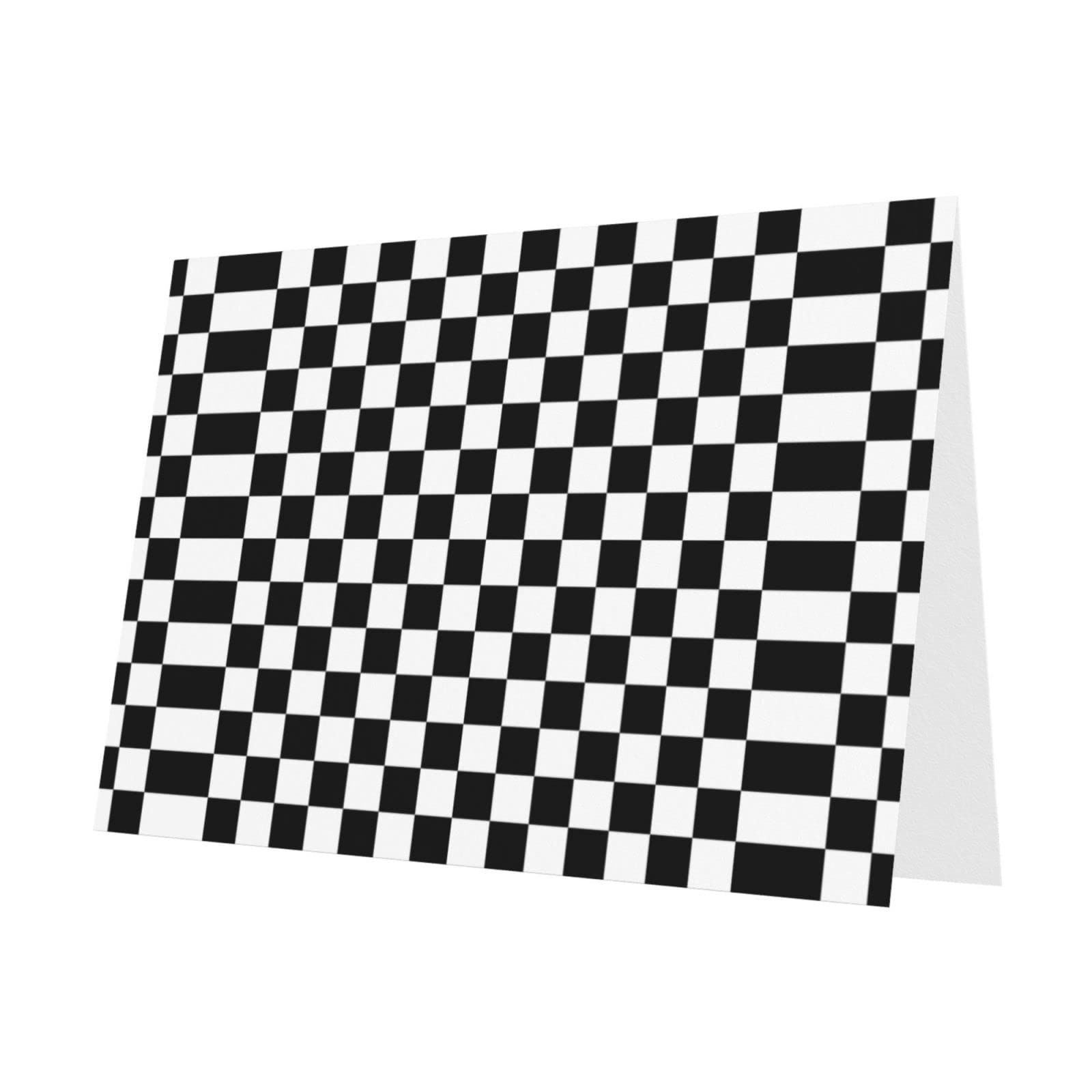 YYHWHJDE Carte De Vœux En Papier Nacré De Qualité Supérieure Avec Impression Noire Et Blanche