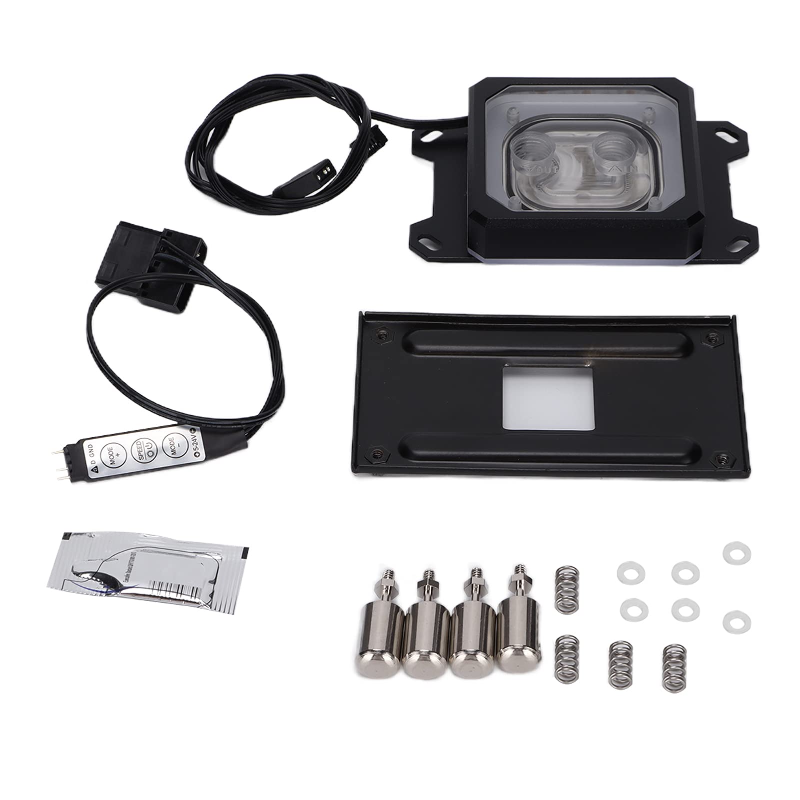 Wakects CPU Water Block, 0.5mm Water Jet Copper Base