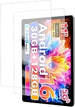 2 Pack Screen Protector for TT.Kids K6L 11 Inch Tablet, 9H Tempered Glass | 9H Hardness HD Clear, Scratch Resistant Bubble Free Protective Film, Anti-Fingerprint Case Friendly.
