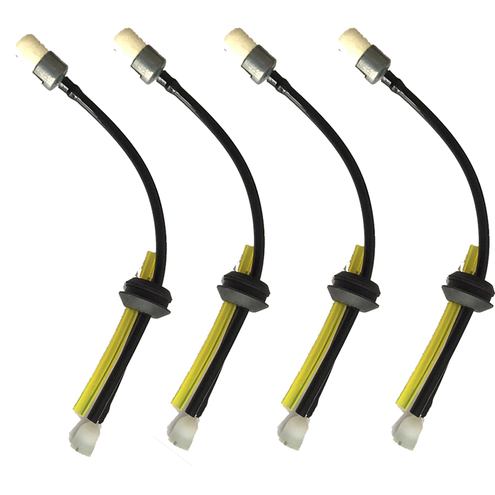 SEIWEI 4Pcs Grass Trimmer Fuel Pipes Lawn Mower Fuel Line Fuel Filter Kit Mowing Machine Accessories for Brush Cutter, Hedge Trimmer
