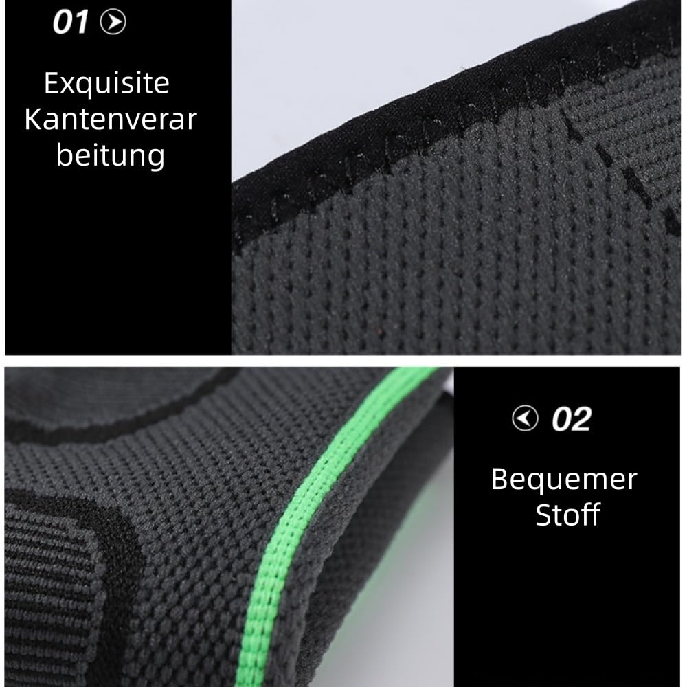 Glomaro Elbow Sleeve Ellenbogenbandage für Damen und Herren, Kompression, Gelenk - Stabilisierung, für Fitness, Krafttraining & Basketball