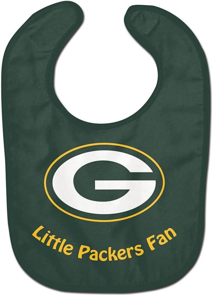 WinCraft NFL Green Bay Packers WCRA2047914 All Pro Baby Bib