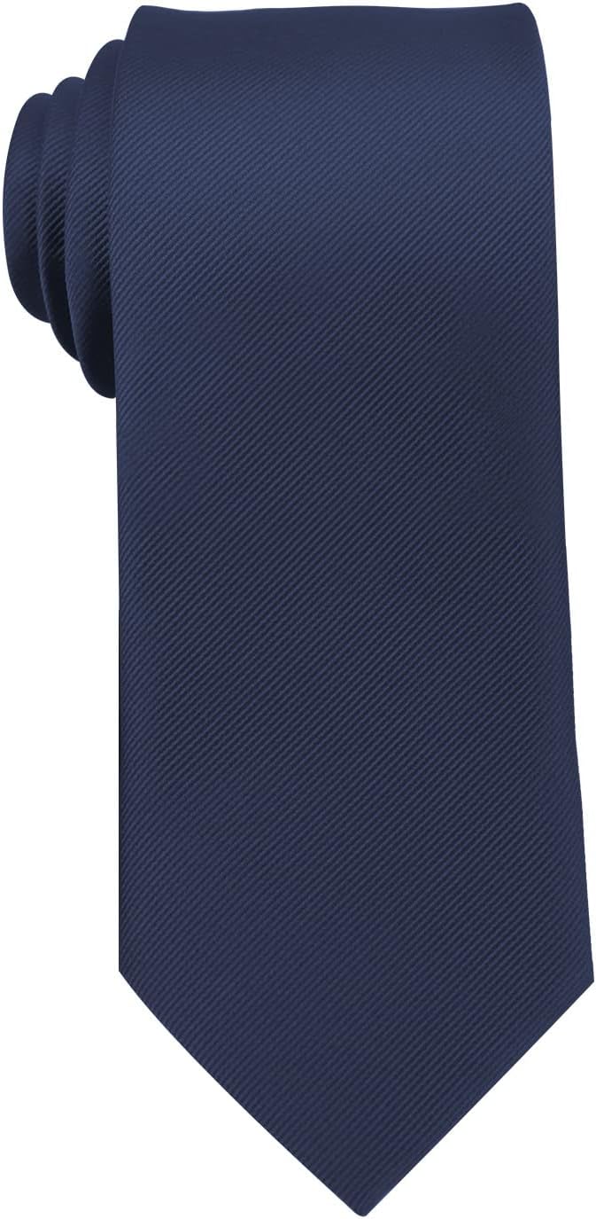 Men's Classic Soild Color 3.15"（8cm Necktie Wedding Business Tie & Gift Box