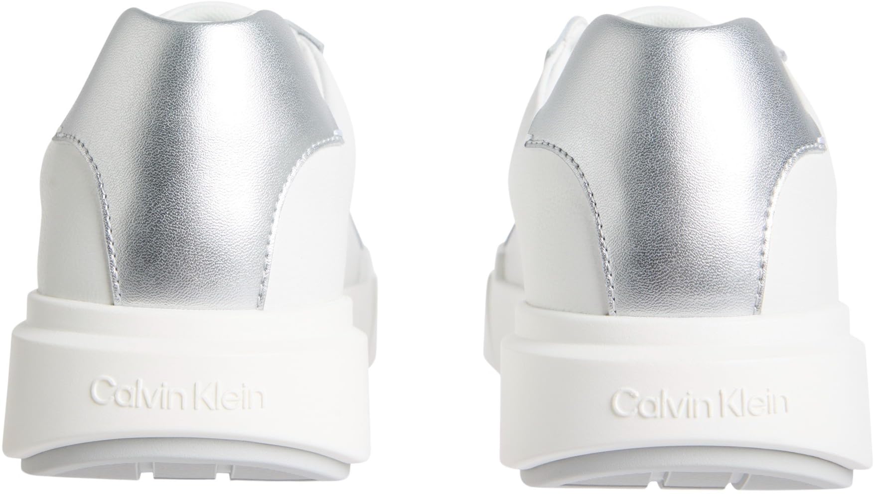 Calvin Klein Chunky Cupsole Laceup LTH Met Yw0yw01948, Parte Superior Baja Mujer