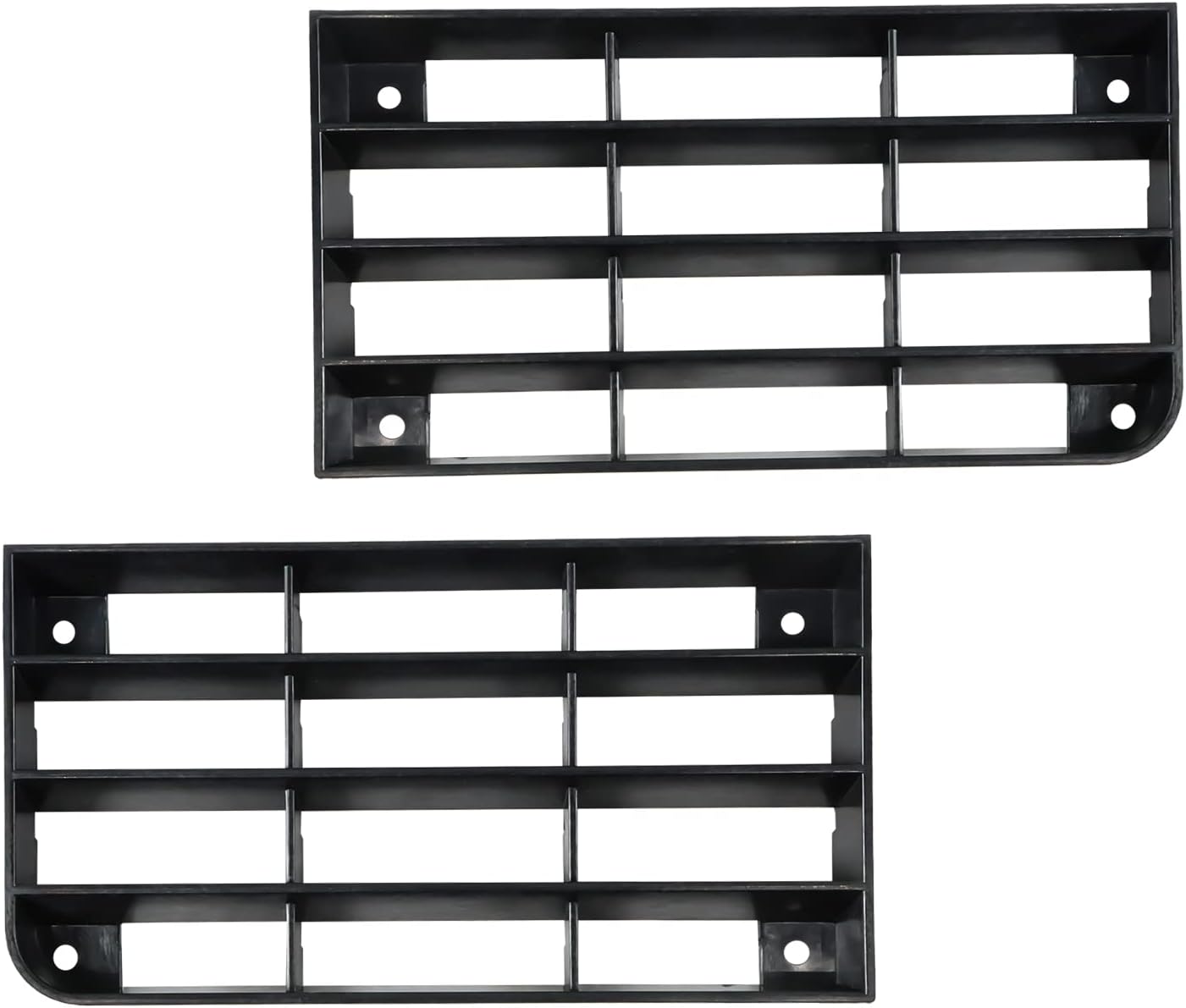 Camaro Z28 Grilles Front Compatible with 1982-1984 3rd/Third Gen Ch-evy Camaro Z28 Black
