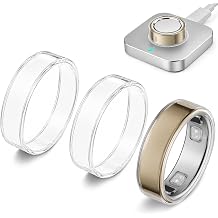 3 Pack Clear Ring Cover Compatible with Oura Ring 5