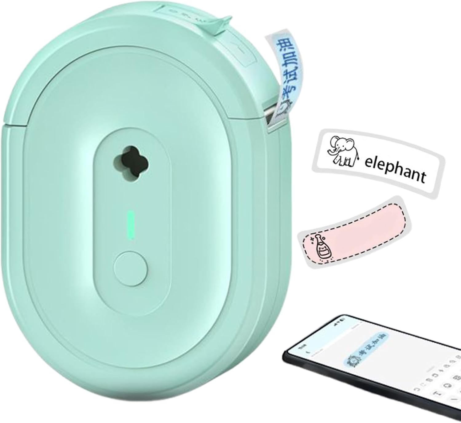 小規模ビジネス向けラベルプリンター | ワイヤレス ミニ ラベルステッカー印刷機,ファイル整理 書類仕分け 業務 クラフト 愛好家