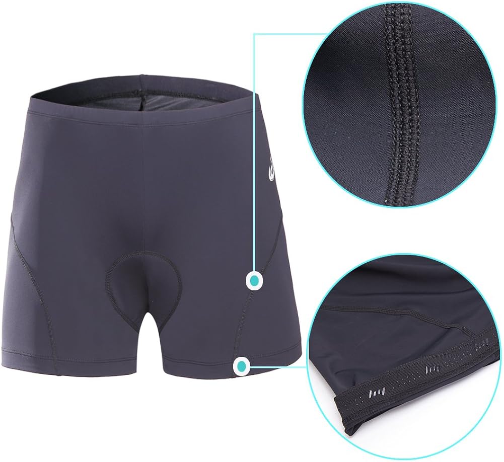 beroy Men's Comfortable Bicycle Cycling Pants, 3D Padded Bike Shorts : Clothing, Shoes & Jewelry