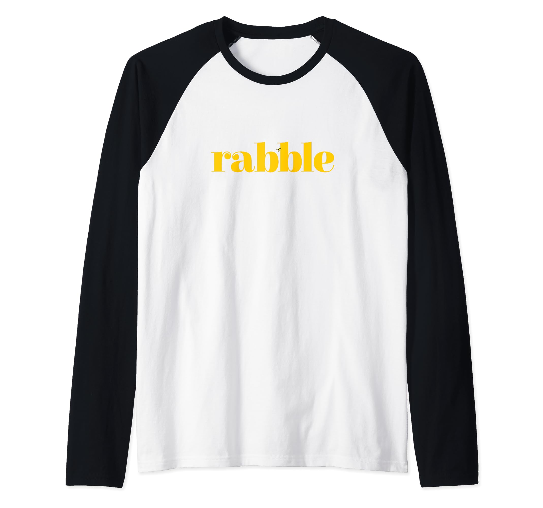 Rabble of Bees Raglan Baseball Tee