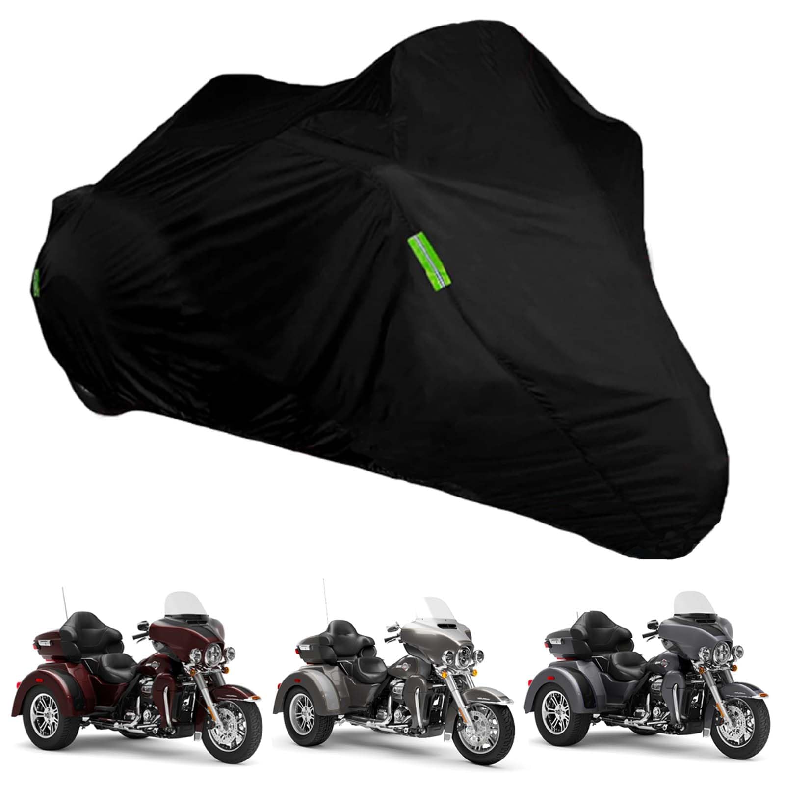 Motorcycle Cover For Harley Davidson And Honda Trike 420d Heavy