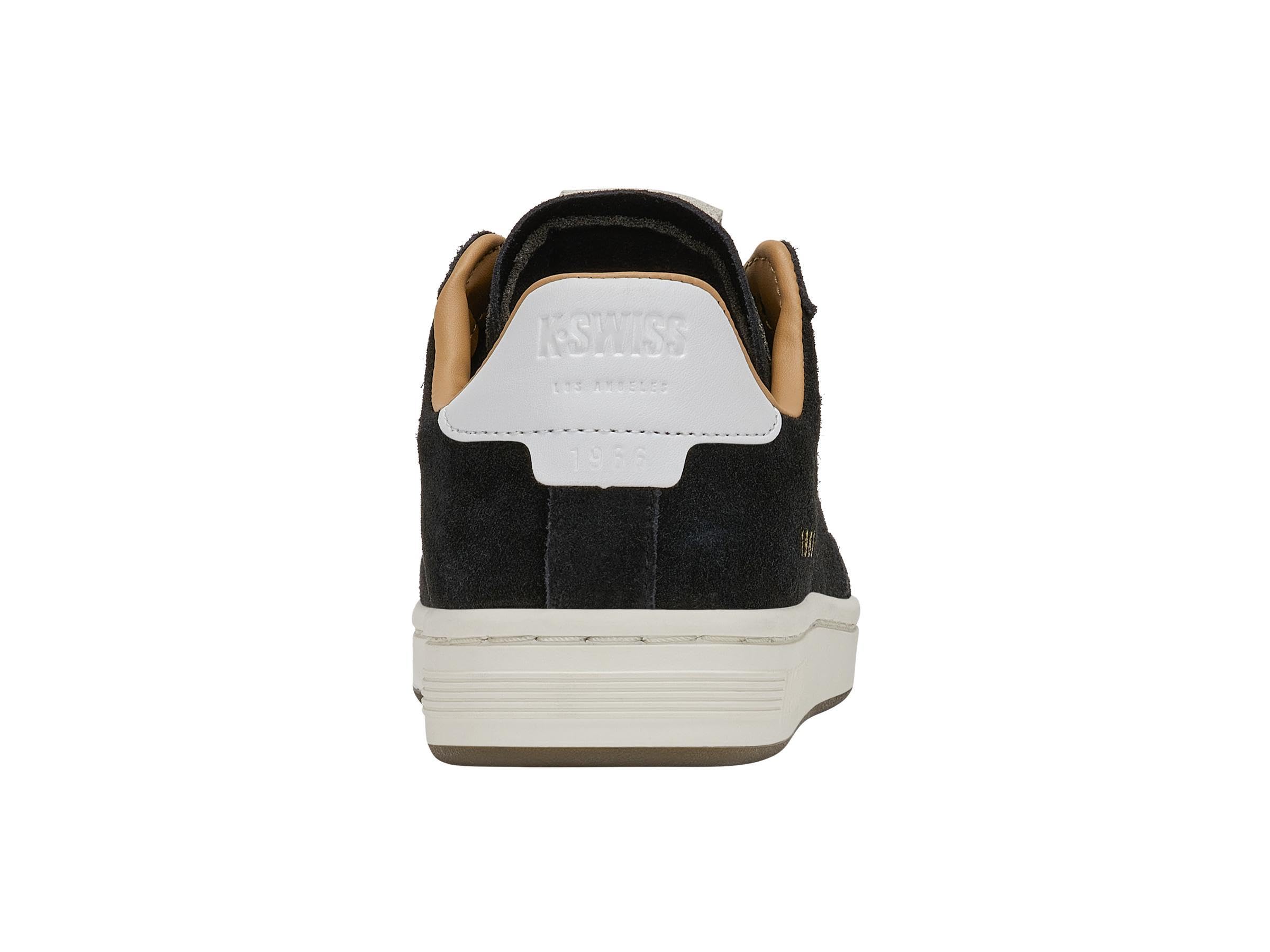 K-Swiss Herren Lozan Klub SDE Sneaker, Black/White/Indian Tan/Snow White/DK Gum, 39 EU – Ansicht 3