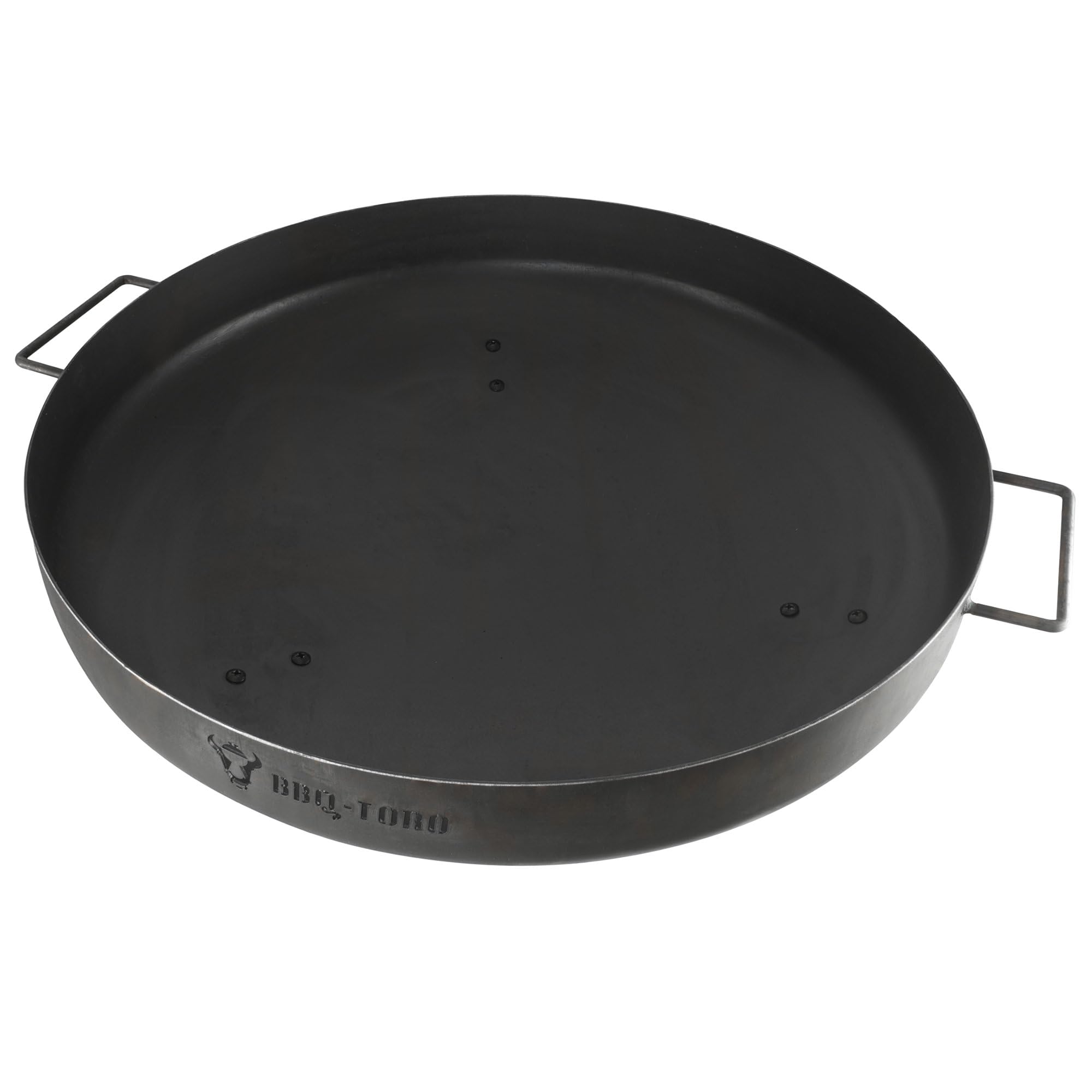 BBQ-Toro Brasero de 70 cm de diámetro | Negro | Brasero para exteriores con tres patas y dos asas | Brasero para el jardín, brasero de jardín, cuenco de fuego