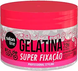 #TODECACHO GELATINA SUPER FIXAÇÃO 300G, Salon Line