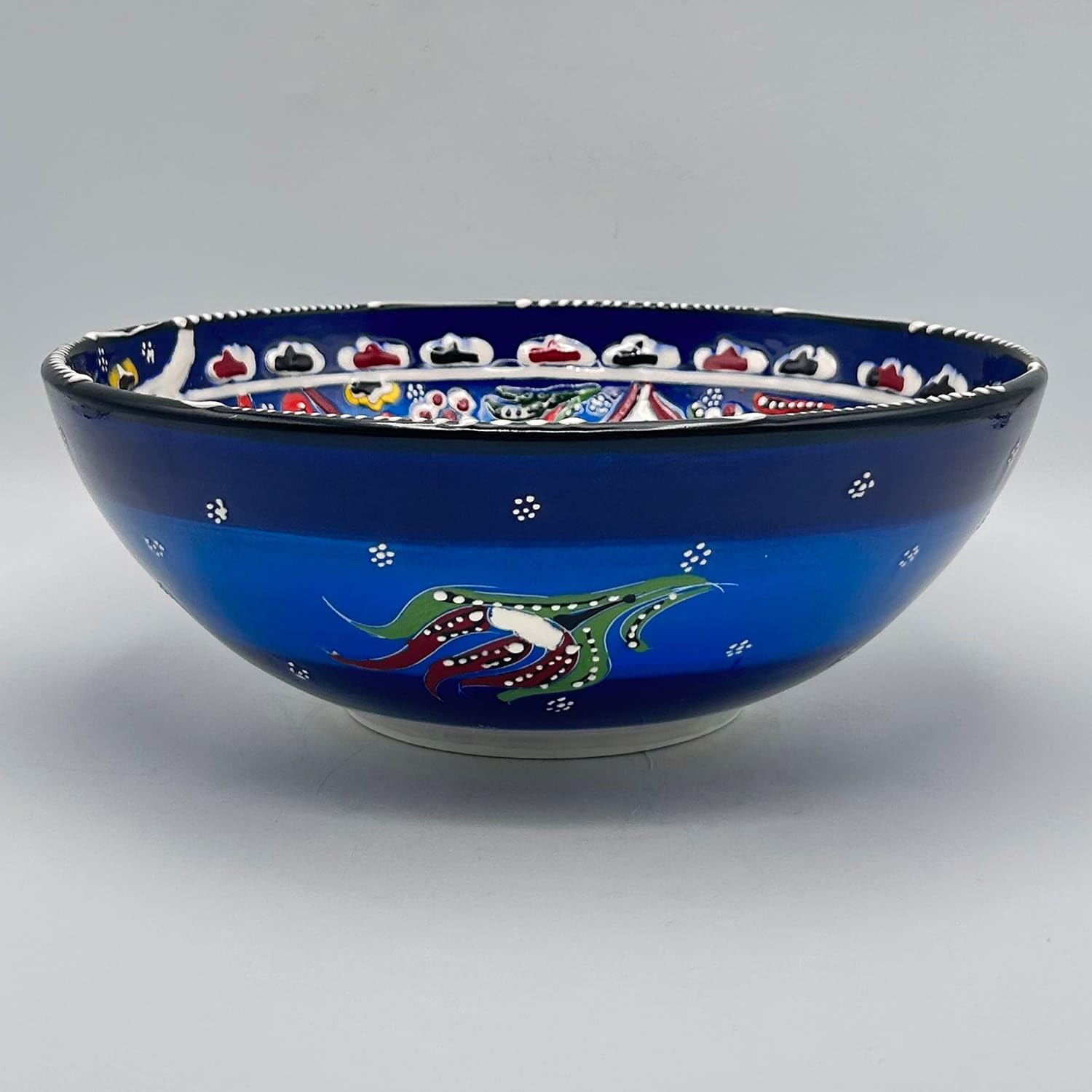 Bol En Céramique Terre Cuite Marocaine De Safi Diamètre 17 Cm - Artisanat Authentique Ethnique