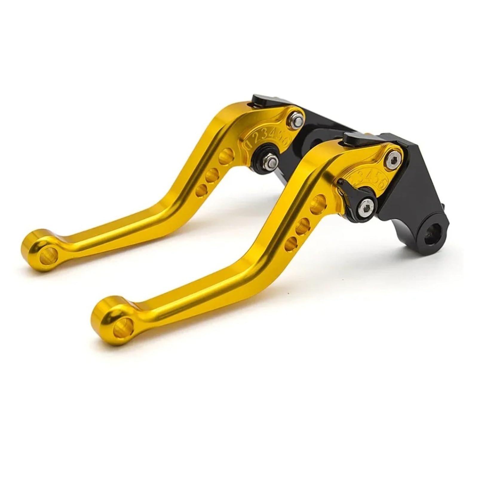 Brhqdnh 147Mm Gold For Cbr650 Cb650 R F For Cbr650f For Cb650f For Cb650r For Cbr650r 2014-2024 For Cbr Cb 650 Motorcycle Adjustable Brake Clutch Lever Motorcycle Brake Clutch(147Mm Gold)