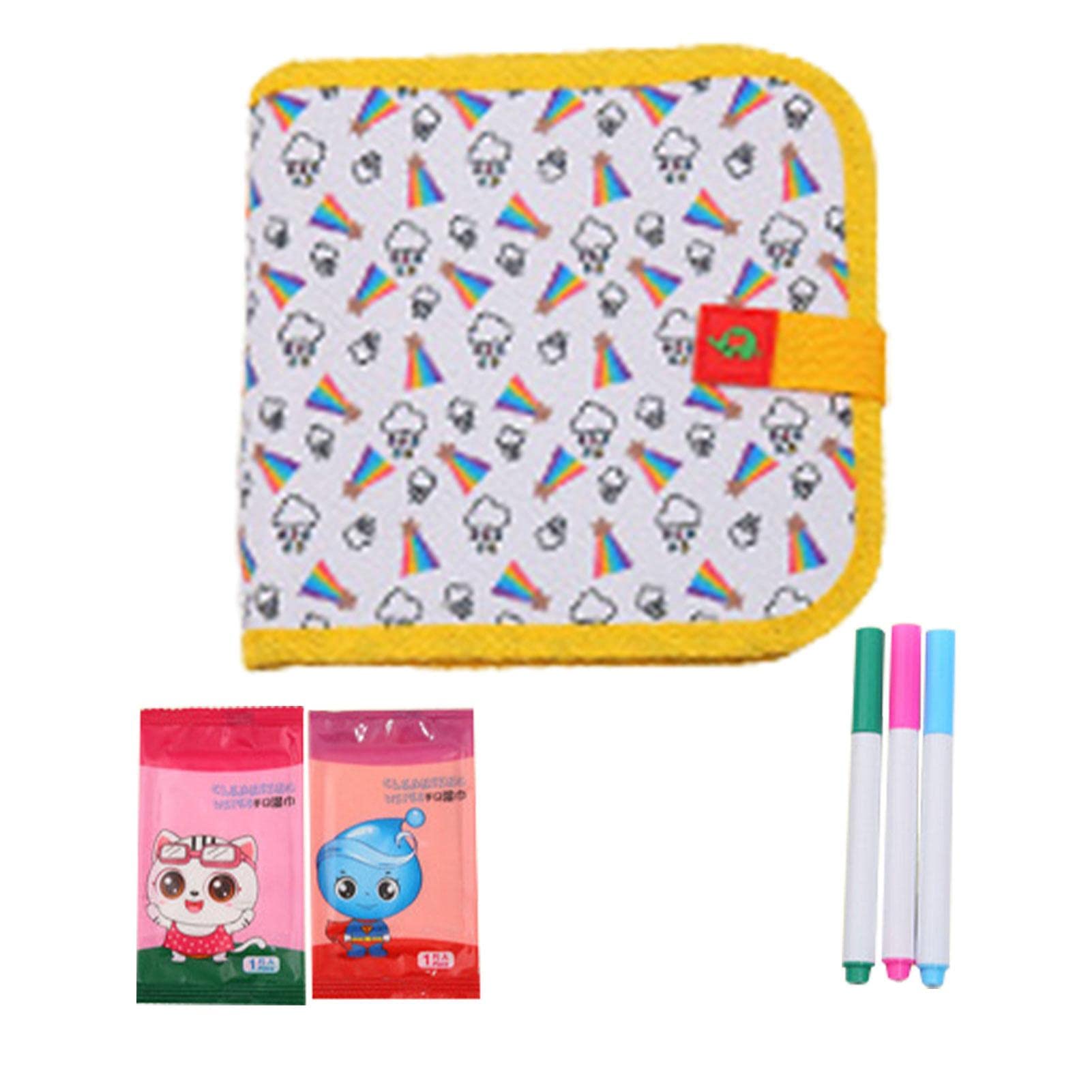 Libro de Dibujo Borrable para Niños, Juguet para Niños Pequeños, Blocs de Dibujo Reutilizabl con Rotulador de Acuarela, Juguete Precolar, Set de Pintura y critura para Viaj Libro de Dibujo Borrable para Niños, Juguet para Niños Pequeños, Blocs de Dibujo Reutilizabl con Rotulador de Acuarela, Juguete Precolar, Set de Pintura y critura para Viaj