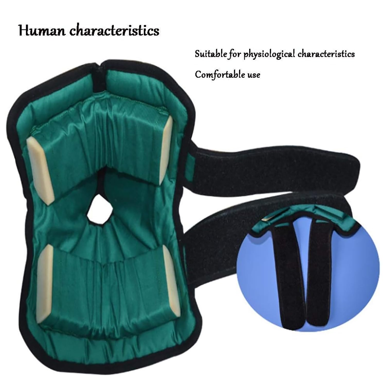 TsoLay 1 par de Cojines Protectores de talón, Protector de talón Que Alivia la presión con 2 Correas Anchas Ajustables, diseño Abierto ergonómico y Lavable Suave para postrados en Cama