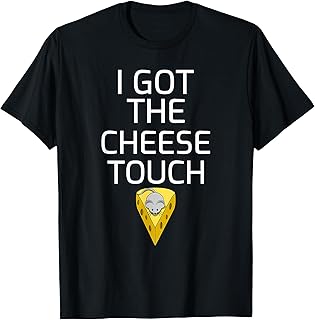 Cheese Touch Shirt Cheese and Mouse Funny Cheese Lovers Gift T-Shirt