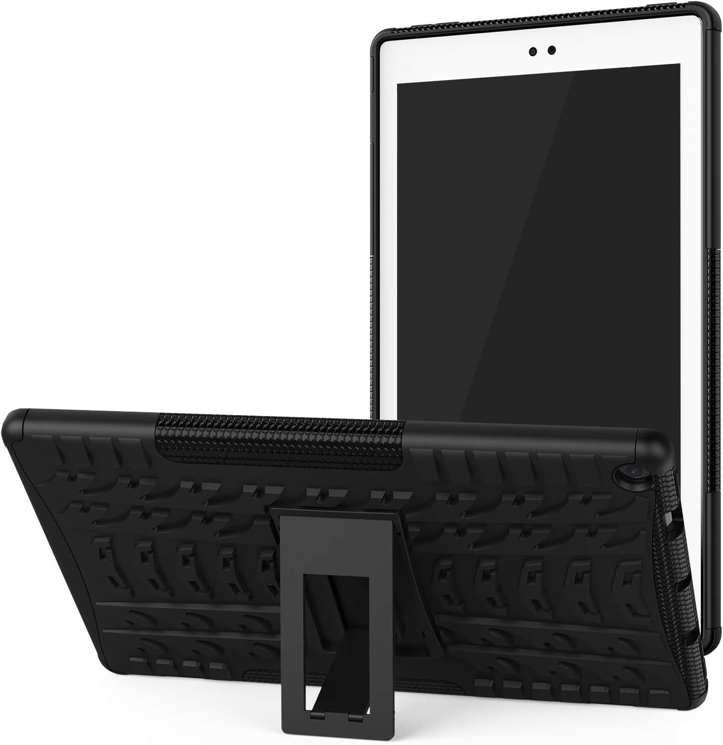 ROISKIN Tablet 10 Inch Case Cover (9th/7th Generation,2019/2017 Released), [Kickstand Feature] Dual Layer Heavy Duty Shockproof Impact Resistance Protective Case