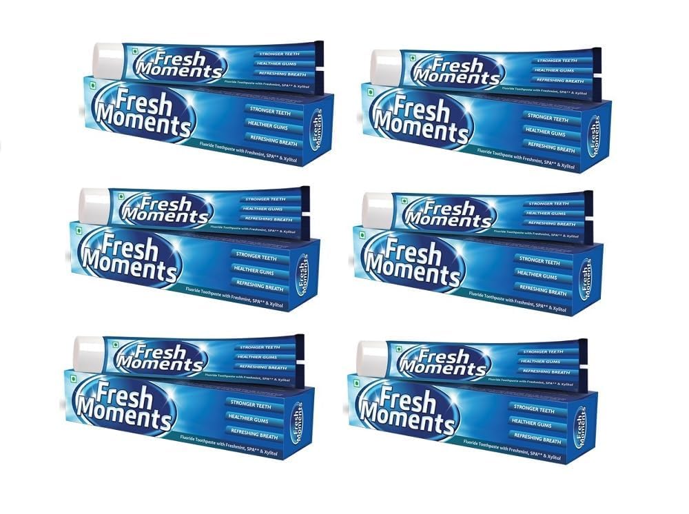 Fresh Moments Flouride Toothpaste Gel -100 G (Pack Of 6)-picture-15