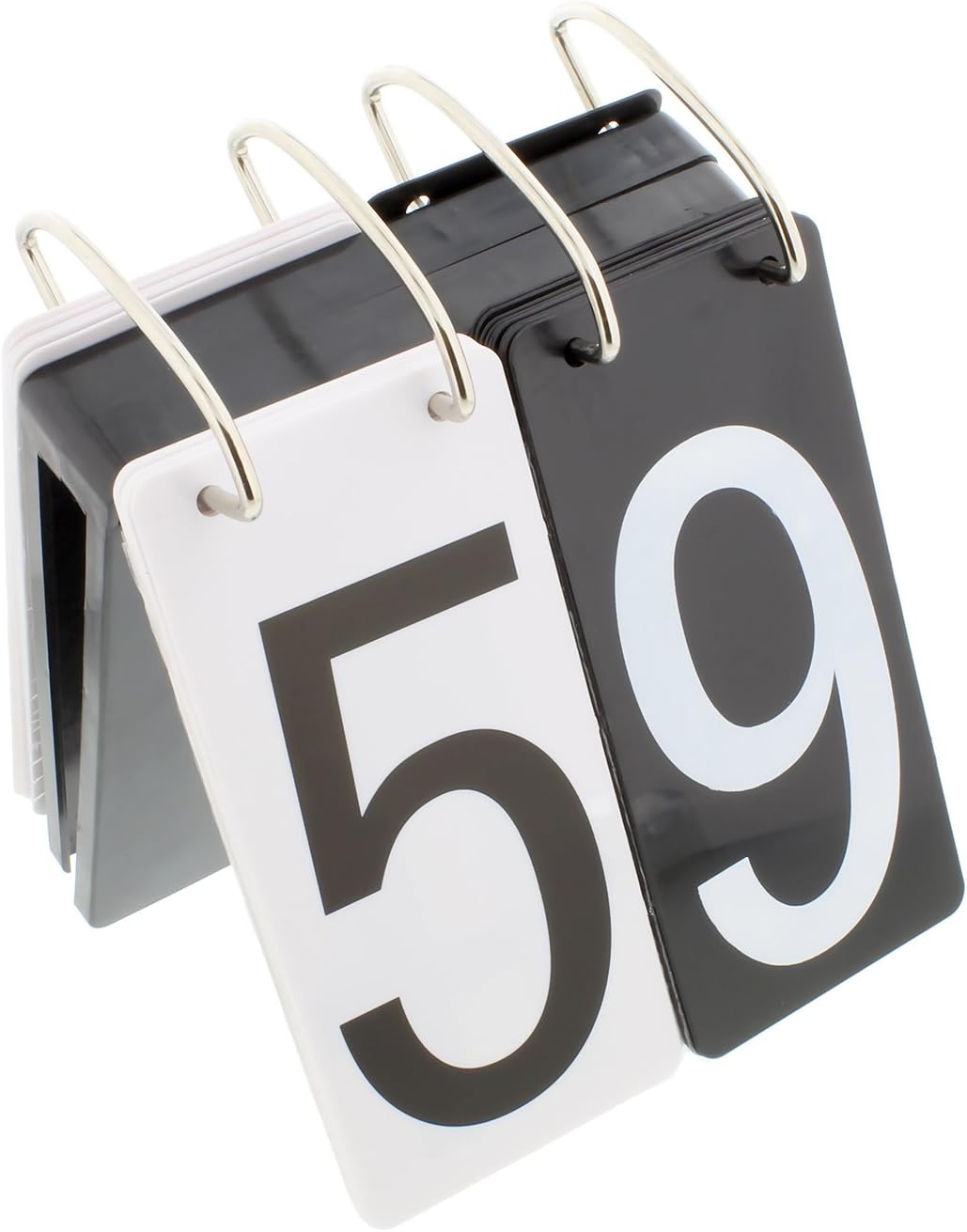 Get Out! Over Net Portable Tennis Game Score Keeper, Numbered Score Board Cards Tracker 0-9 Flip Scorecard Scorekeeper : Sports & Outdoors