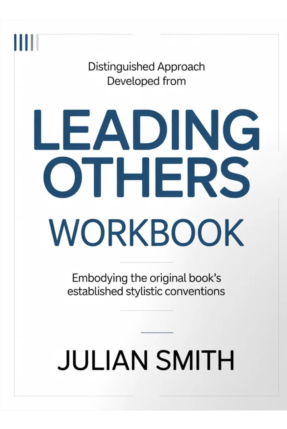 Distinguished approach developed from Leading Others: Embodying the original book’s established stylistic conventions