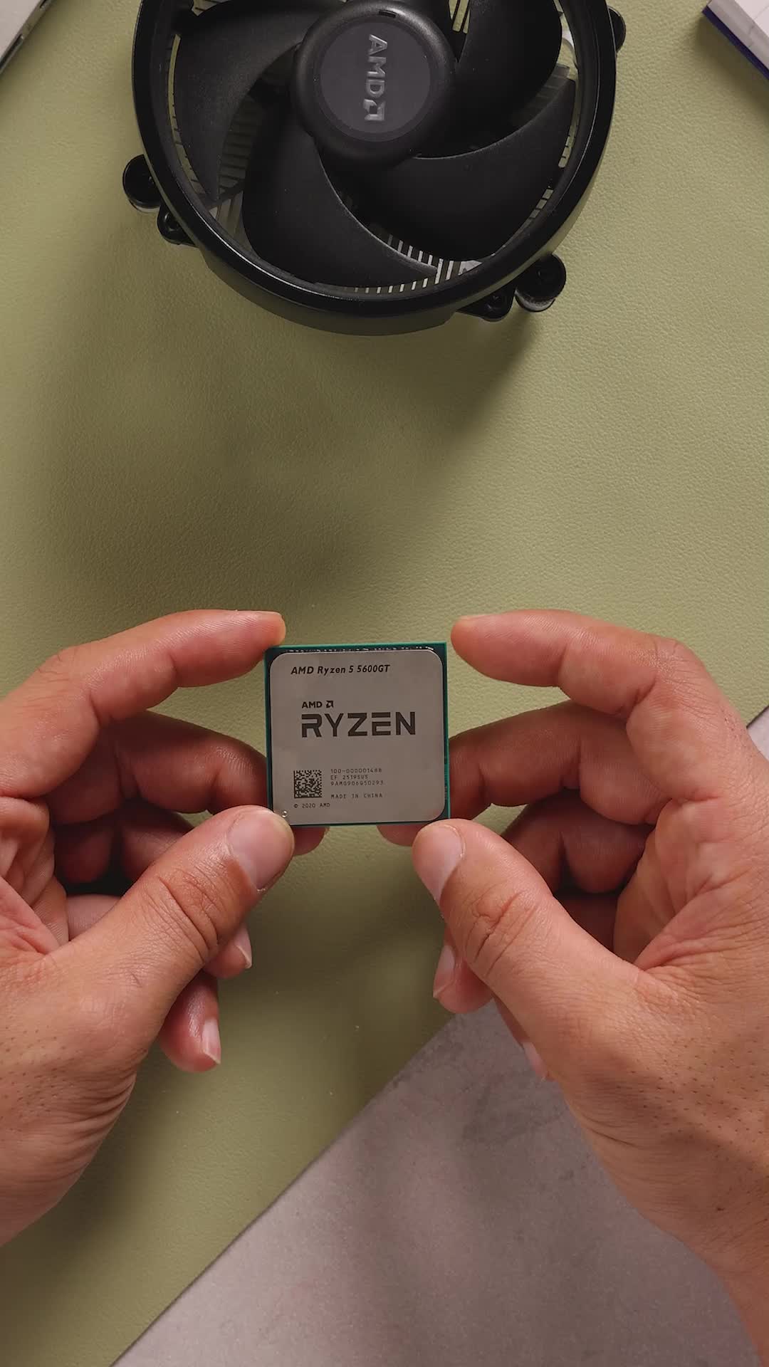 AMD Ryzensets 5 5600GT processor (integrated Radeon Graphics, 6