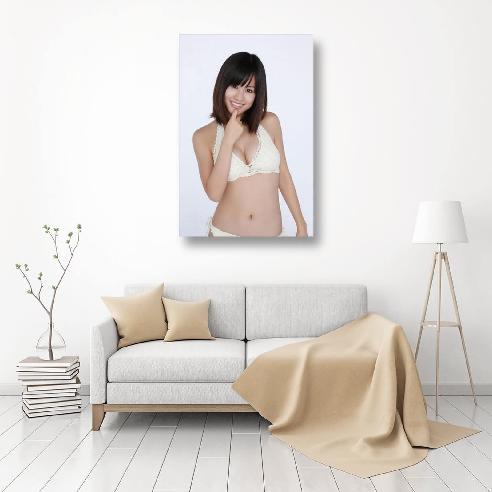 Amazon.co.jp: 前田敦子写真ビキニポスター水着アートパネルセクシー