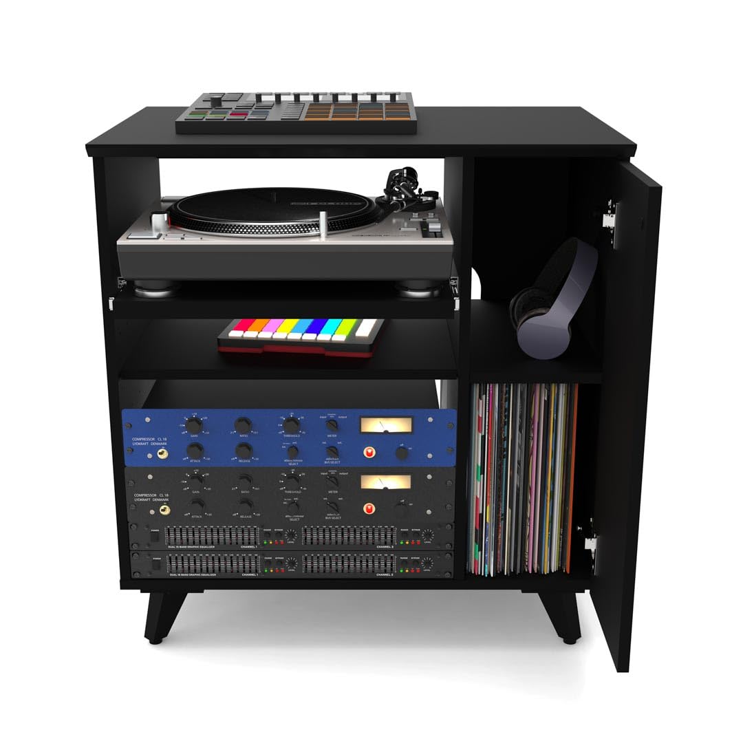 Glorious Modular Side Rack Schwarz - Studio Rack