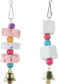 POPETPOP Periquito 2 Pçs Brinquedo De De Pássaro Gaiola De Papagaio Brinquedos De Mordida Bloco De Madeira Brinquedos De Papagaio De Pássaro Brinquedo De De Papagaio Brinquedo