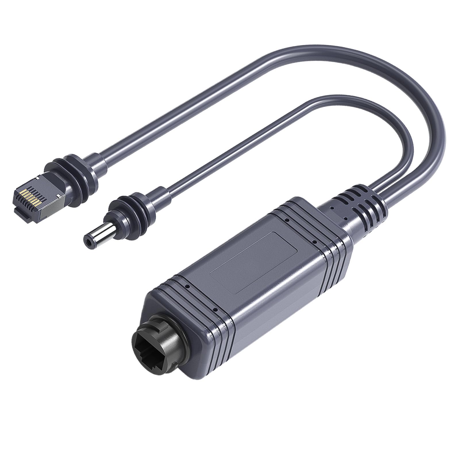100w Gigabit Poe Splitter DC37-52V, Potenza Ethernet a Lunga Distanza 100 M Adattatore per Telecamere IP/VoIP/WiFi AP - Design di Isolamento e Cat5e+ Compatibilità